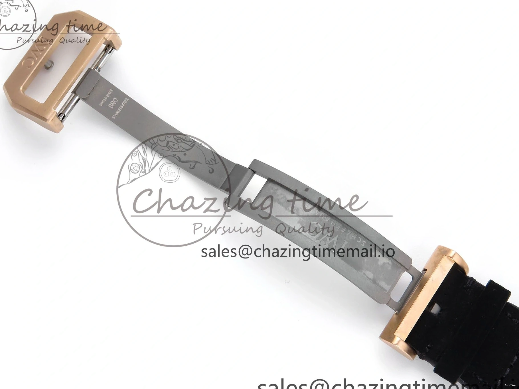 MIROTIME 0124 Affordable Big Pilot IW329703 M+F 1:1 Best Edition Black Dial on Black Nylon Strap MY 7004